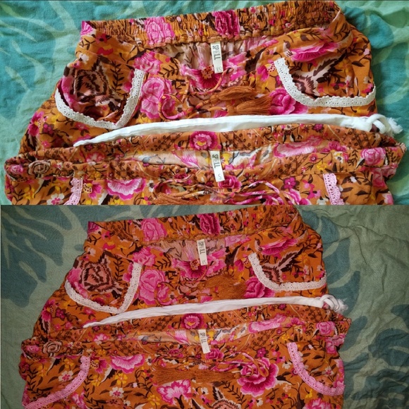 Spell designs sample babushka shorts amber S rare - Picture 8 of 8